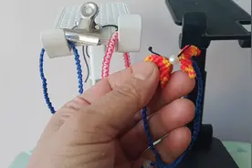 编绳手链左右部分固定的方法！我最喜欢的3种方法，你喜欢哪种？