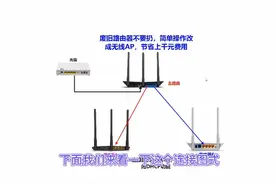 废旧路由器不要扔，简单操作改成无线AP,网络全覆盖节省1000元视频封面