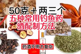 五种常用钓鱼药酒配制方法，药酒不用太复杂视频封面