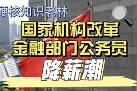 硬核知识老林 | 国家机构改革中金融部门公务员“降薪潮”来袭！视频封面