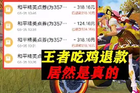 王者和吃鸡都可以申请退款啦视频封面