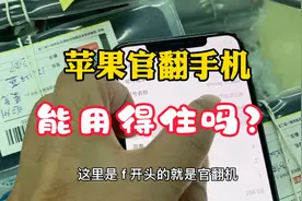 苹果官翻手机到底能不能用得住？行内人来跟你说视频封面