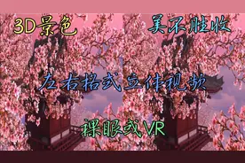 左右格式立体视频，景色怡人，超强体验