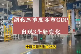 湖北各市三季度GDP：襄阳优势扩大，荆州险守第4，荆门逼近十堰视频封面