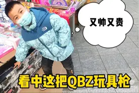 弟弟看中320元的玩具枪，妈妈直言太贵，哥哥期待的快递也到了视频封面