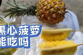 菠萝变成黑心能吃吗？什么样的菠萝好吃又甜？我来为你揭秘视频封面