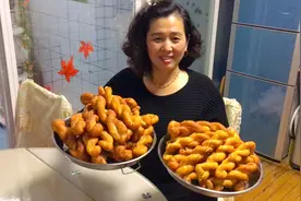 想吃麻花自己就能做：制作麻花的详细教程来了，跟我一起做美食！视频封面