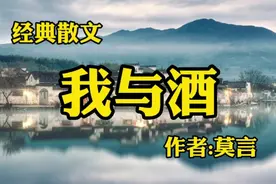 《我与酒》作者，莫言视频封面