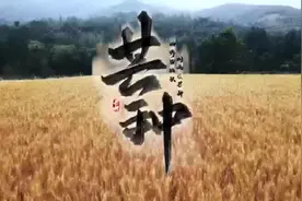 芒种，五月节，谓有芒之种谷可稼种矣。