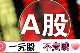 盘点两市一元股视频封面