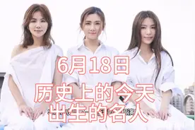 历史上的今天，出生的名人。视频封面