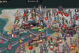 欧陆战争6 1914改版：敌人集结了大量兵力，就为了打一艘船！