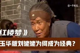 87版红楼：沙玉华版刘姥姥能成为经典，此人功不可没，是她的老伴视频封面