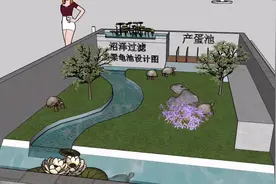 分享一个黄缘龟池设计图纸，以后将会用这种方式构思展示！