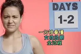 一分钟带你看懂女性经期全过程