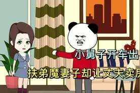 小舅子开车出事，扶弟魔妻子让丈夫卖房救人，最终悔不当初！视频封面