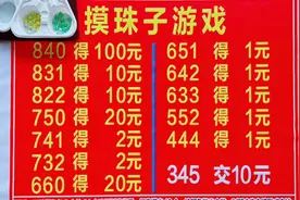 摸珠子游戏输赢概率分析 街头摆摊 学习涨知识 思考长见识 概率视频封面