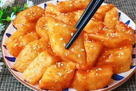 吃剩下硬馒头别扔掉，简单一做，外酥里嫩酸甜又好吃，孩子超喜欢视频封面