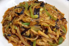 厨师长教你炒茄丝的家常做法，步骤详细，清淡爽口老少皆宜视频封面