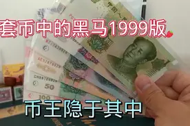 第五套币中的黑马1999年版，币王隐于其中你猜到了吗视频封面