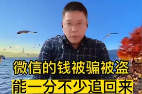 微信的钱被骗被盗能一分不少的追回来！微信的这个功能太好了！视频封面