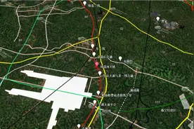 成都空港新城北一线道路要想全线通车难哟！绛溪河大桥毁于一路！