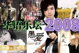 盘点华语乐坛2008年发行的歌曲，郑源、欢子的歌曲火遍大街小巷