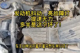 发动机异常抖动、提速无力、亮故障灯！就查这个地方一查一个准！视频封面