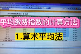 平均缴费指数的计算方法：1、简单粗略的算术平均法（按年计算）视频封面