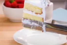 这样切蛋糕快又整齐视频封面