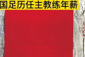 国足历任主教练年薪……你怎么看？视频封面