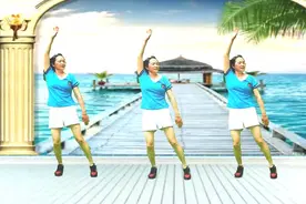 大众健身广场舞《后悔当初没把你挽留》歌曲伤感动听，正反面教学