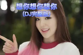 DJ《想你想你想你》完整版，动感节奏十简单易熟歌词，爆红网络