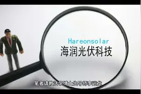 海润光伏仍存重整希望视频封面