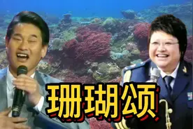 歌唱家韩红和朱之文同唱《珊瑚颂》，各具特色，太好听了！视频封面