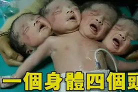 男孩一出生就有四個頭医生断言活不過一岁，他卻創造了奇跡连体人视频封面