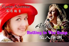阿黛尔格莱美金曲《坠入深渊》，混剪舔屏向法兰西玫瑰 苏菲玛索视频封面