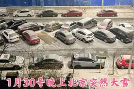 1月30号晚上9点北京突然漫天飞雪，一片白茫茫，真是没想到！视频封面