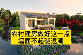 农村自建房做好这一点，墙面再也不起碱返潮视频封面