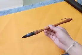 师娘教我书法三年，今天斗胆写一幅，网友：你是来搞笑的吧