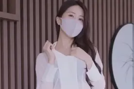 模特内衣写真现场直击，长卷发白衬衫，太喜欢这样穿搭的女孩了视频封面