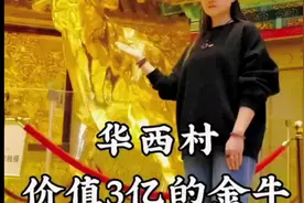 天下第一村 华西村 3亿金牛 ，太豪气了视频封面