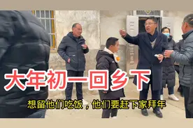 凡凡一家人年初一回村祭奠爷爷，上百人拜年，放烟花爆竹太热闹了视频封面