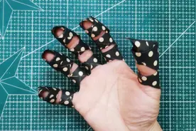 自制酷炫折纸爪子玩具，小时候你玩过吗？步骤特别简单视频封面
