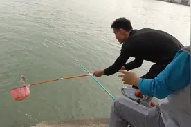 江边钓三米深水，有暗流这样钓，不用漂钓大跑铅看竿稍尖视频封面