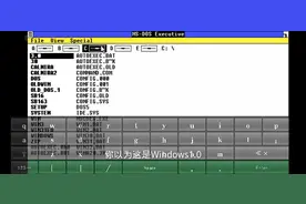 早期Windows可以在MS-DOS中运行视频封面