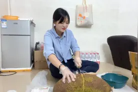 18.6斤超大菠萝蜜能出多少肉？50块钱一个，剥起来也太费劲了吧！