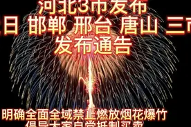 河北三市发布禁止燃放烟花爆竹视频封面