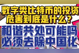 三点说明我国为什么会严令禁止数字虚拟币！去中国化必须进行视频封面
