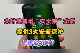 支付宝新增安全锁，这样来设置，钱包余额安全十倍，你会感谢我的视频封面